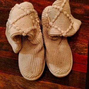UGG Argyle Sweater Boots 9